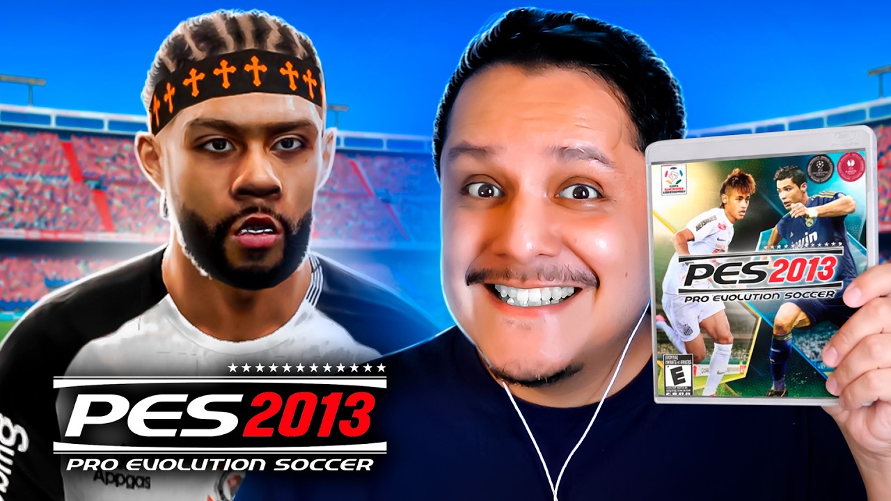 Atualizei PES 2013 para 2026 e isso ACONTECEU...