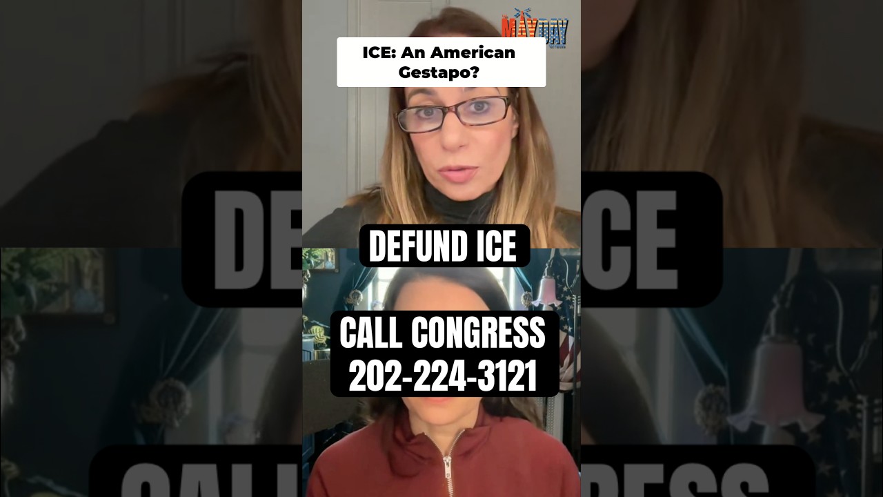 Defund ICE &mdash; you cannot &ldquo;reform&rdquo; a Gestapo. CALL CONGRESS 202-224-3121 tell them to cut the shit.