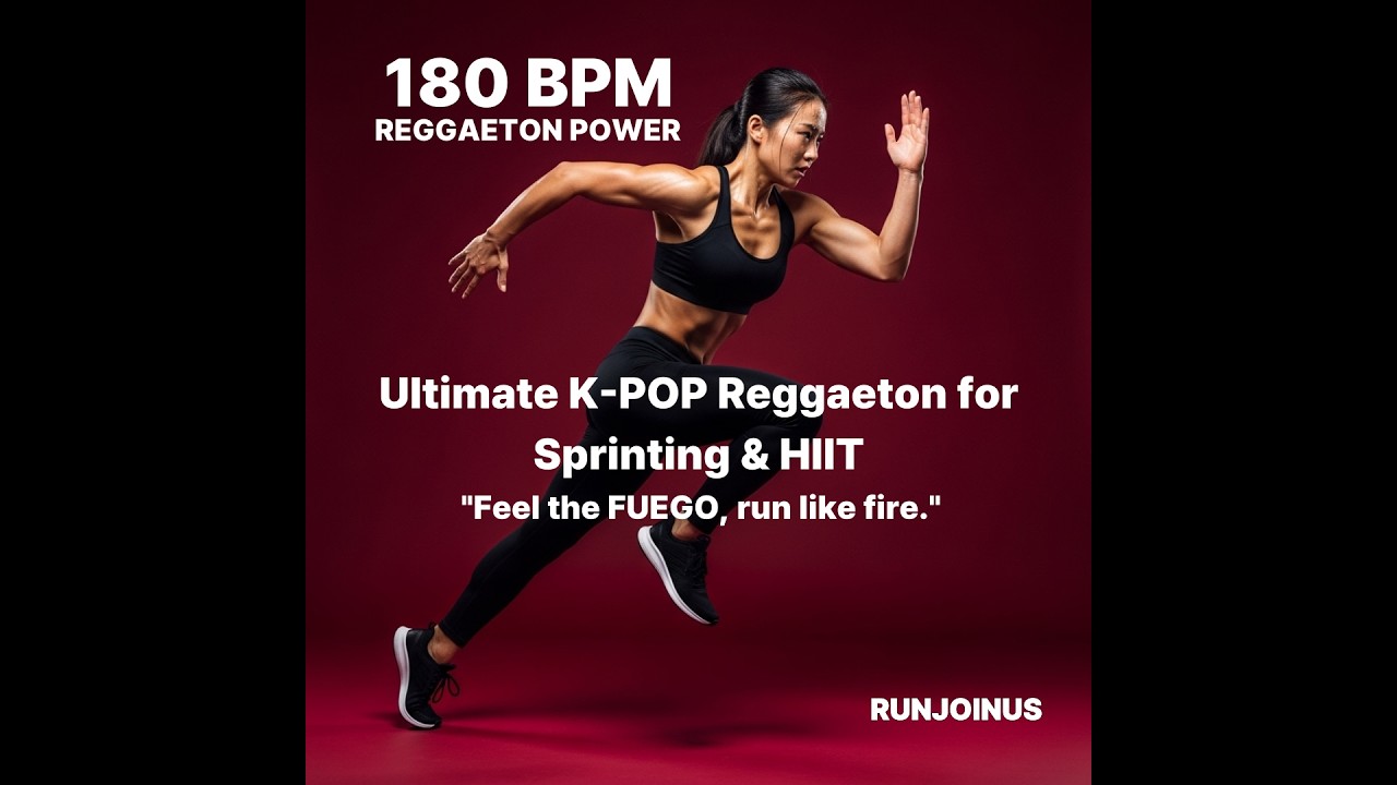 🔥 180 BPM K-POP Reggaeton Running Mix | POWER Vol 11 
