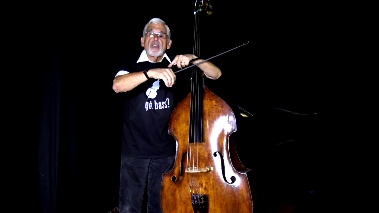 Gary Karr - Holding the Bow ( Double Bass Lesson )
