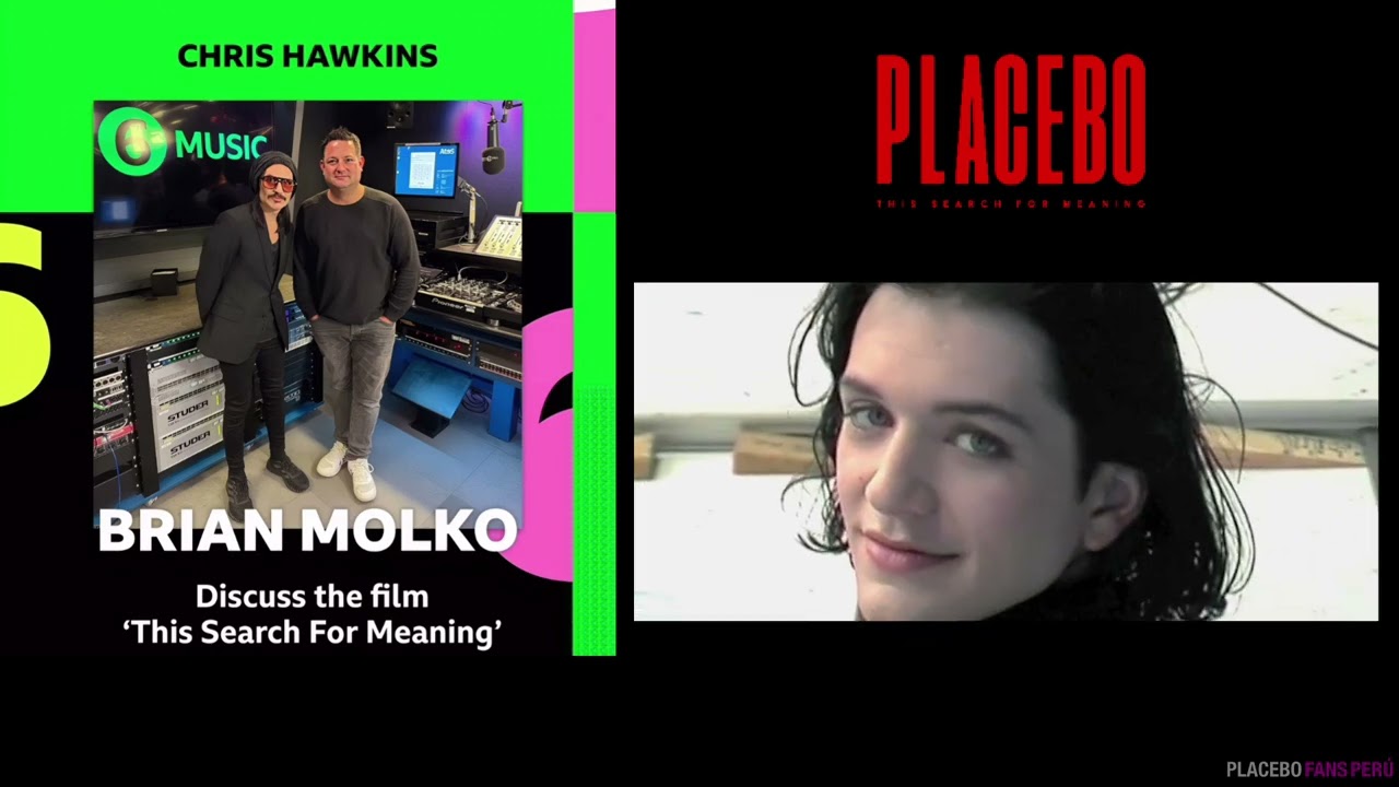 Brian Molko (Placebo) Interview @BBC Radio 6 Music: 'This Search For Meaning' & Career
