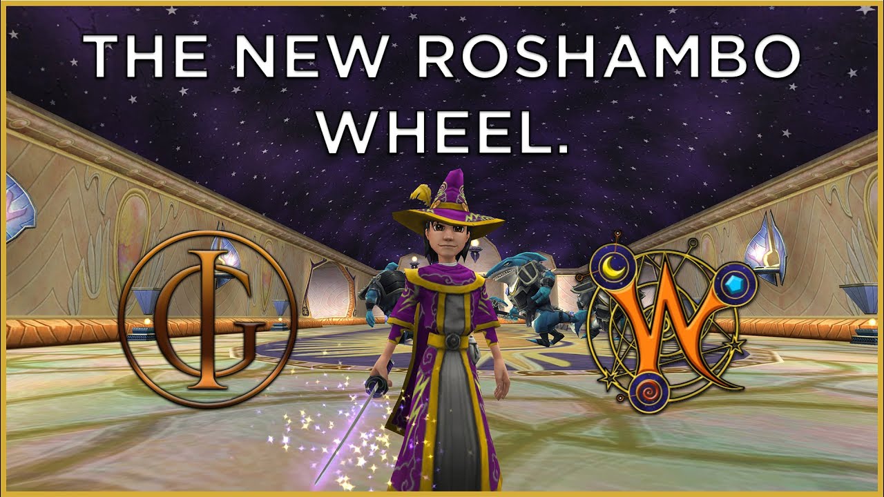 Wizard101: The NEW Roshambo Wheel.
