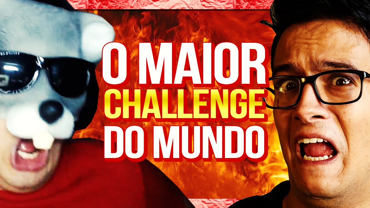 O MAIOR CHALLENGE DO MUNDO ft. Rato Borrachudo || Damianizando