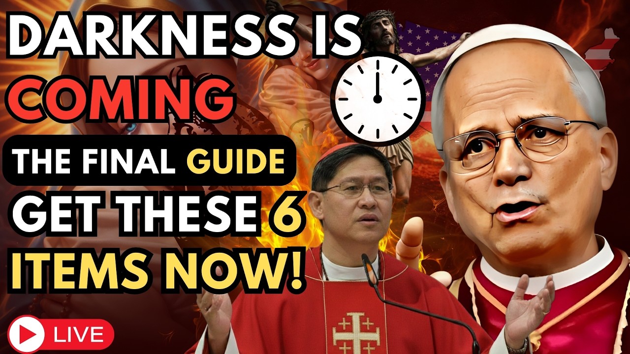 DO NOT WAIT!: 6 HOME ITEMS YOU NEED BEFORE THE DARKNESS HEAVEN SURVIVAL LIST REVEALED | Pope Leo XIV
