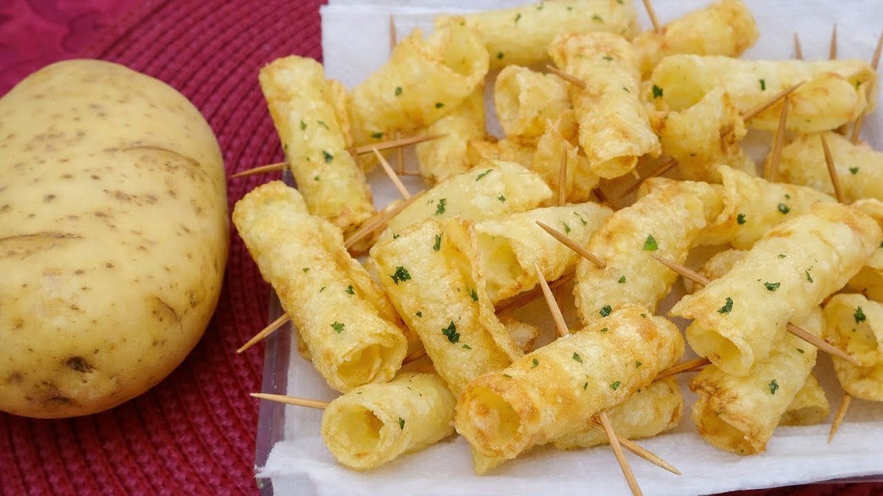 Transformei 1 BATATA em um PETISCO VICIANTE 