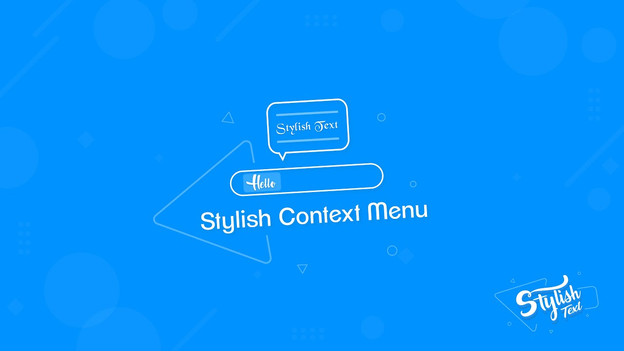 How to use Stylish Text context menu - Stylish Text Android