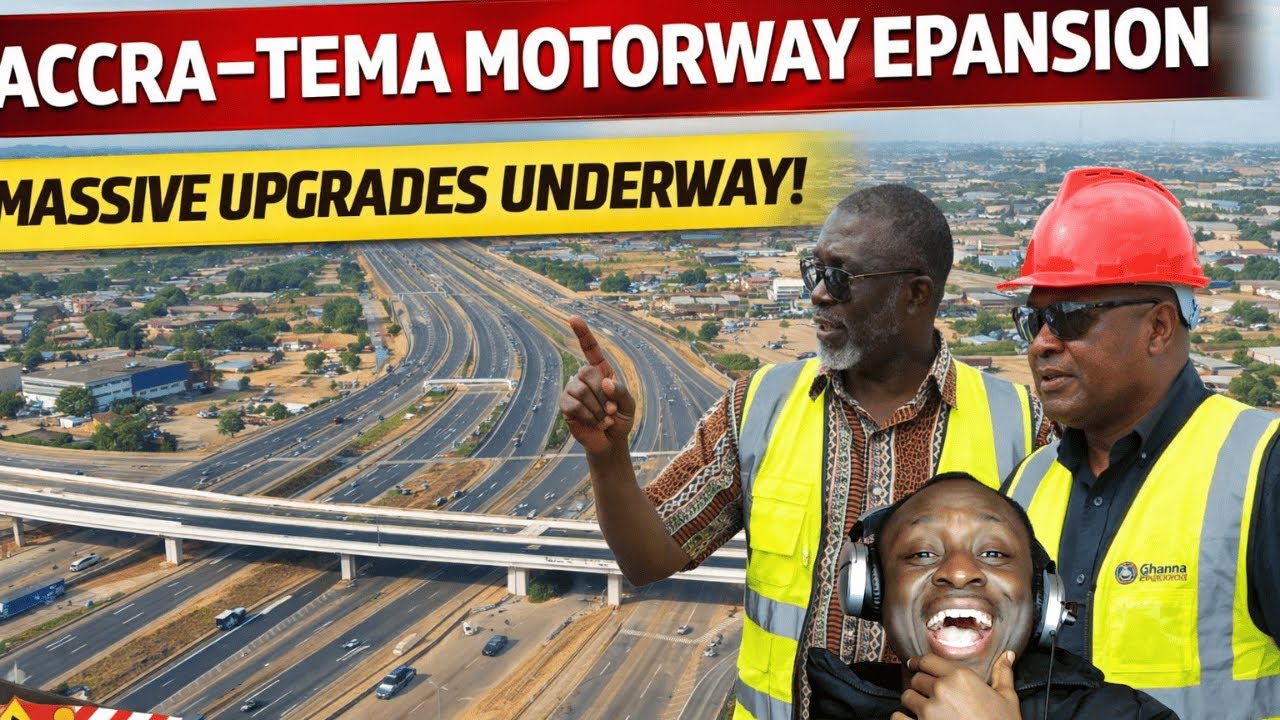 ACCRA -TEMA MOTORWAY EXPANSION! Massive Expansion Finally Begins – Traffic Relief Coming?