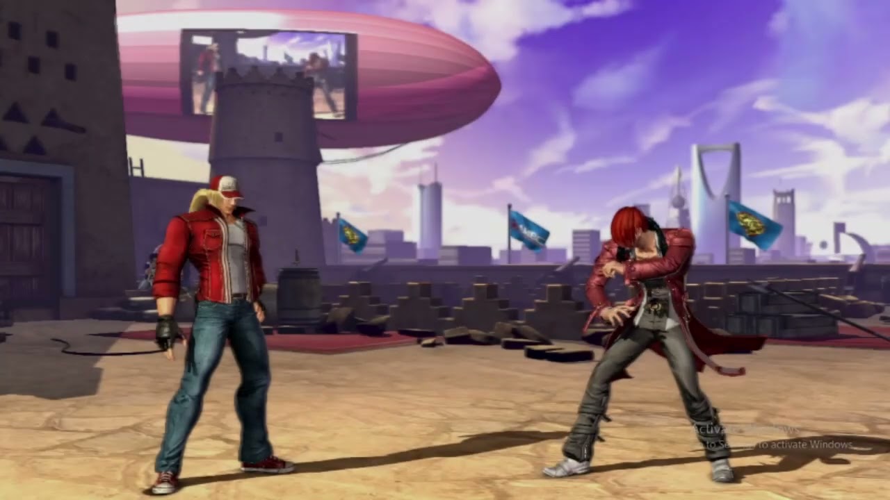 King of Fighters XIV - Noob playing with difficulty 5 max