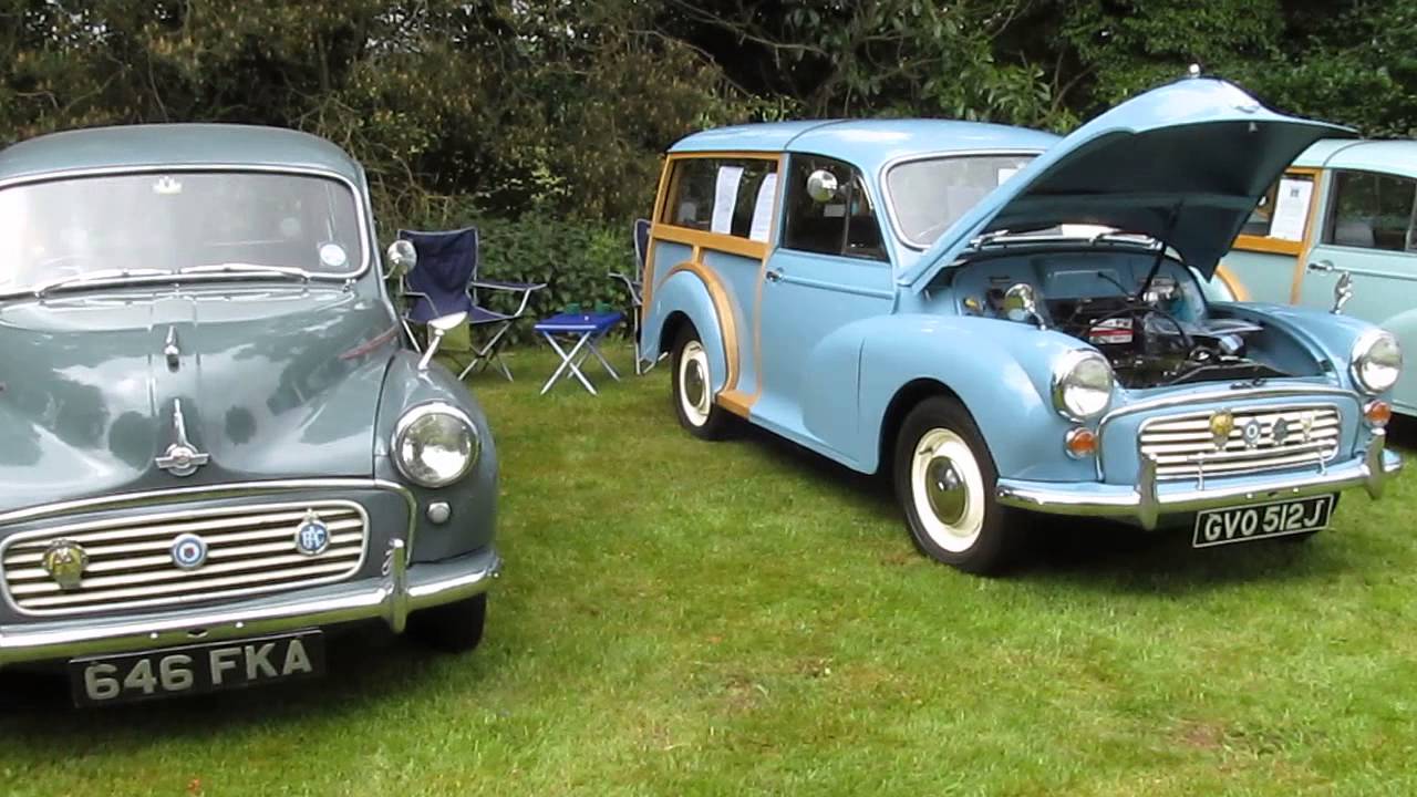 Morris Minor Owners Club Potteries Branch Rally at Mill Meece Pumping Station 14 6 2015