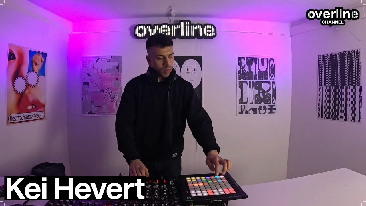 Kei Hevert | DJ Set & Poster Art | Overline