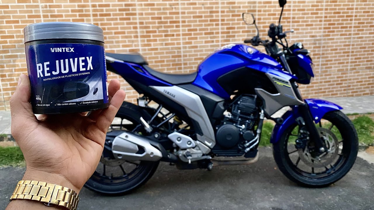 OLHA COMO MINHA MOTO FICOU - UMA SEMANA DEPOIS DO REJUVEX