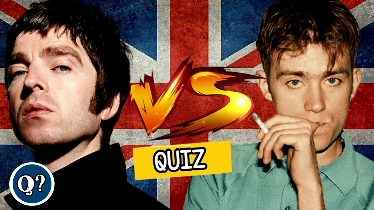 BLUR vs OASIS | Guess the SONG | QUIZ | TRIVIA | TEST | CHALLENGE | BRITPOP