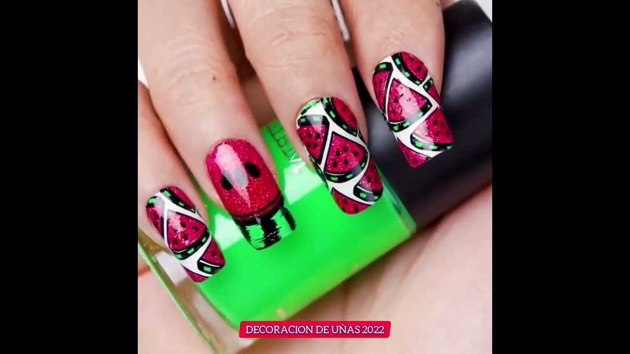 U&Ntilde;AS DECORADAS PASO A PASOO 2022
