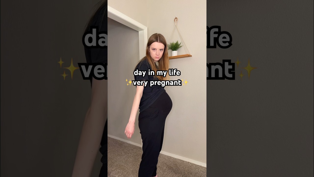 Day in my life very pregnant