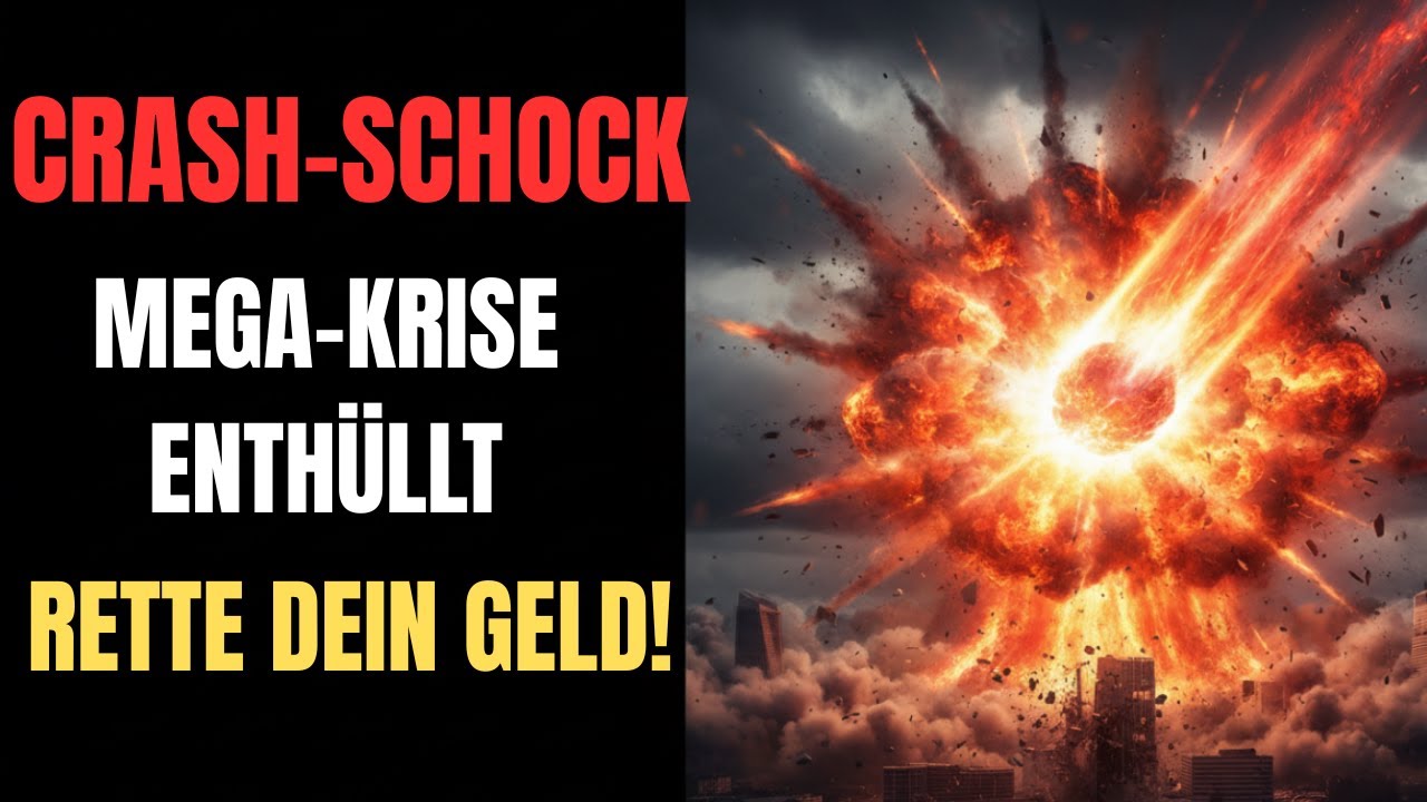 Crash Schock: Niemand sieht die wahre Gefahr &ndash; schlimmer als 2008! Rette dein Geld JETZT!