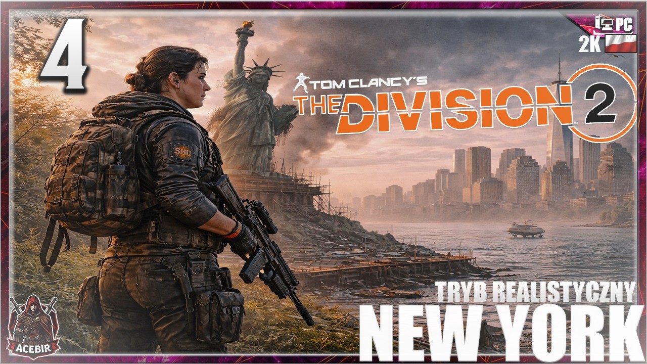 3 GODZINY ILE 😡 |Tom Clancy&rsquo;s The Division 2 NEW YORK | |#4|PL PC 2K