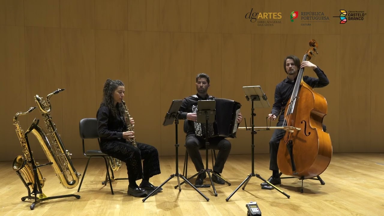 GL 74, In Memorian Manuel Cargaleiro, para Saxofone, Contrabaixo e Acordeão