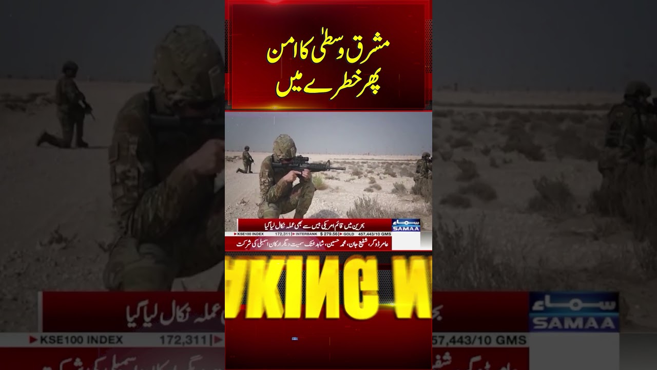 US Iran Conflict: Peace in the Middle East Once Again in Danger | Breaking News