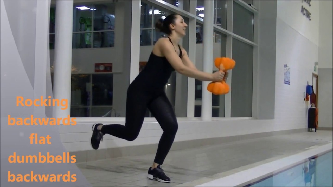Aqua Aerobics - Aqua Sphere Dumbbell Workout