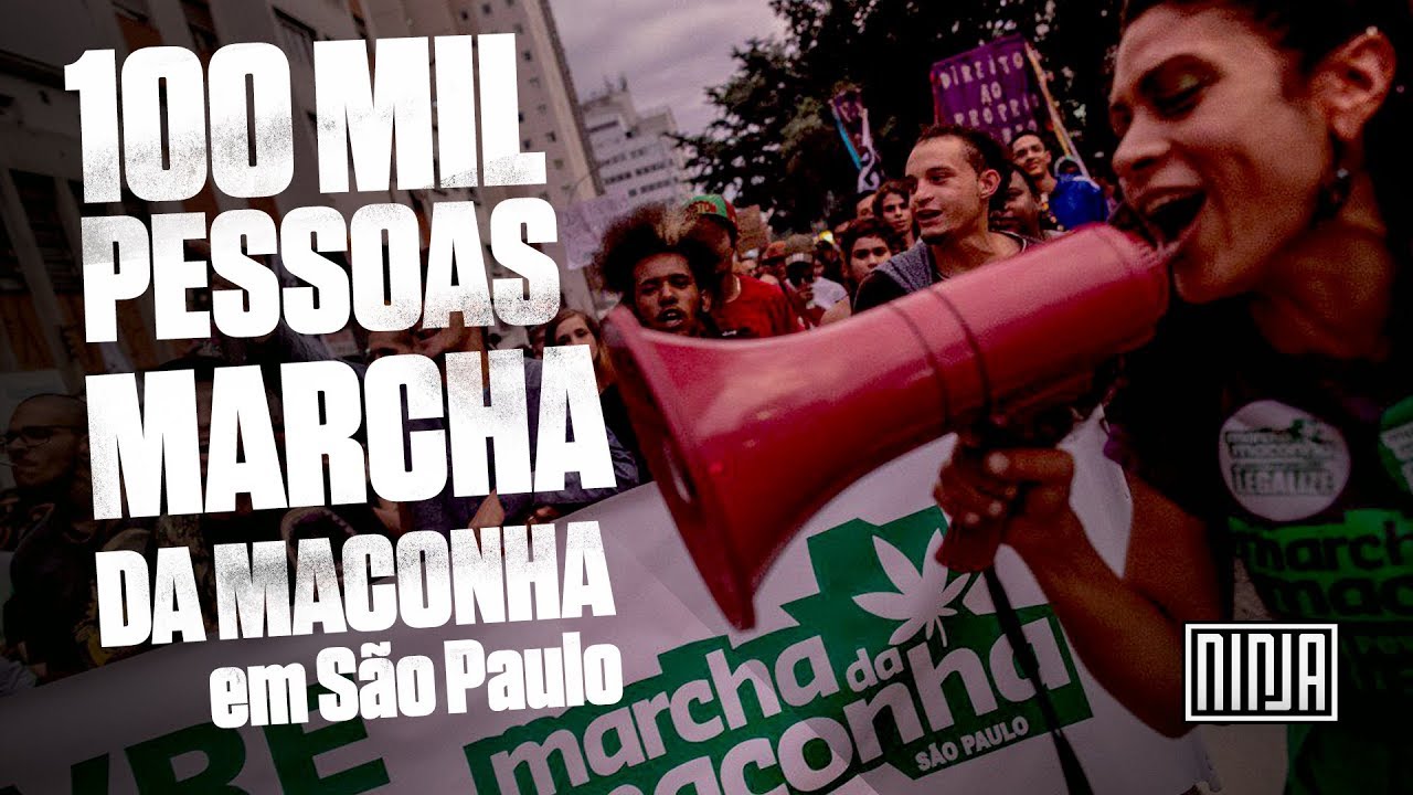100mil pessoas pela legaliza&ccedil;&atilde;o da maconha em S&atilde;o Paulo!