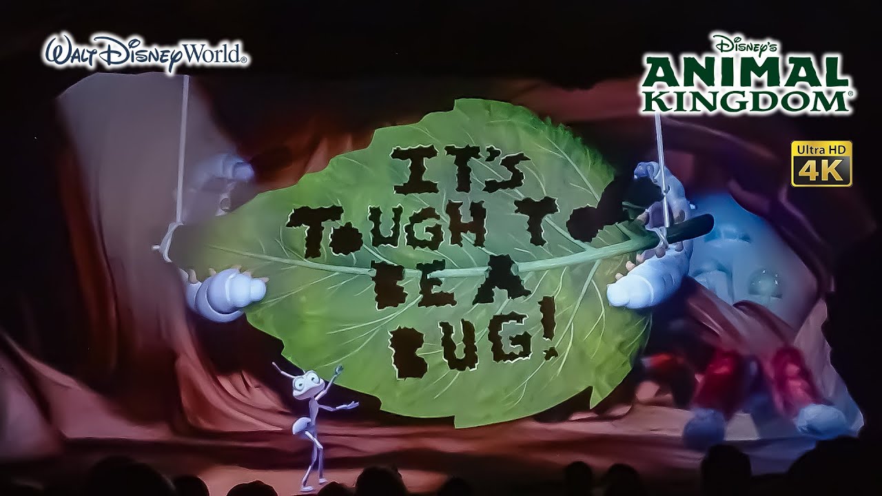 It's Tough to Be a Bug Complete Show 4K Disney's Animal Kingdom Walt Disney World 2024 01 02