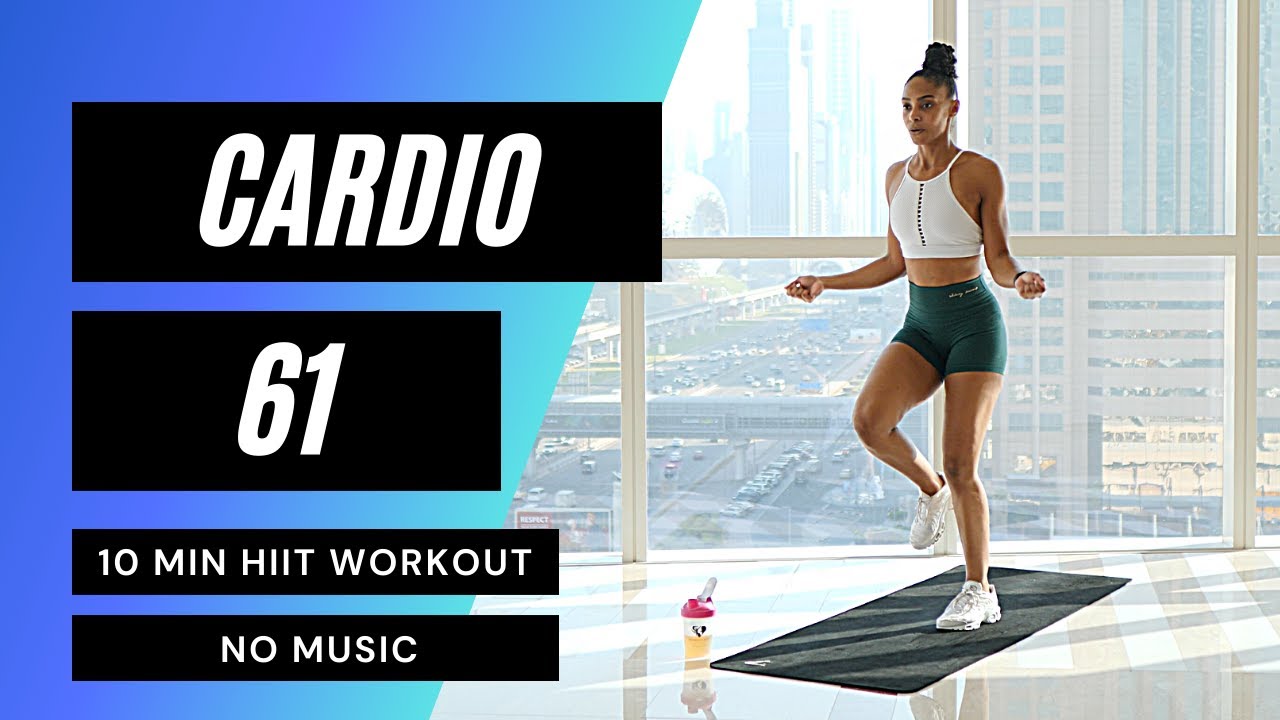 10 Min Cardio Workout // HIIT | MrandMrsMuscle