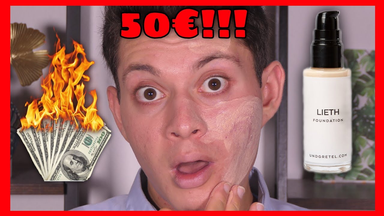 50€ FOUNDATION!!! 😱 TOP oder FLOP | Und Gretel Lieth Foundation Review | Naturkosmetik | Ginkgomen