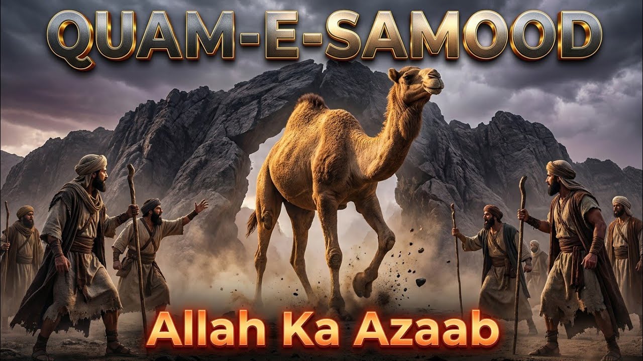 Qaum-e-Samood Par Allah Ka Azab Kyun Aaya? | Nabi Saleh (A.S) Aur Oontni Ka Waqia | Quran Story Urdu