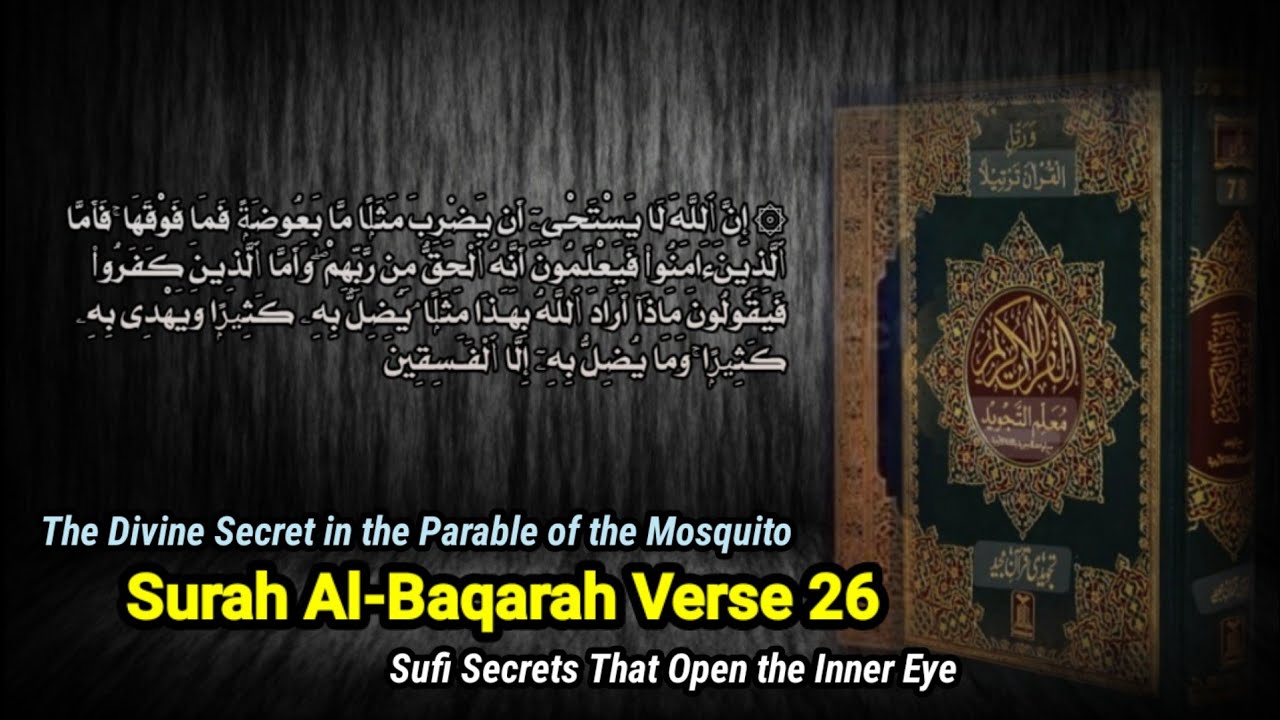 The Hidden Secrets of Surah Al-Baqarah Verse 26 | Sufi Interpretation That Awakens the Soul | Quran