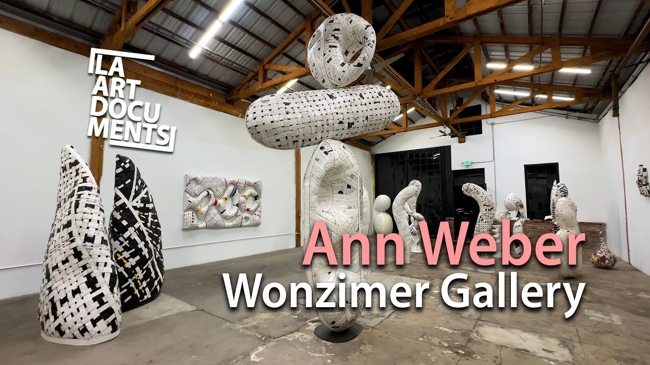 Ann Weber's solo show at Wonzimer, LA