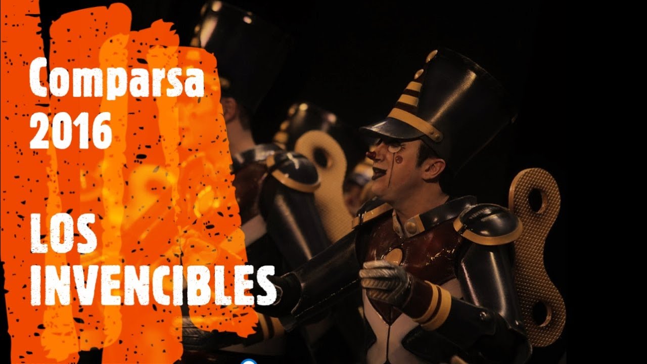 Comparsa LOS INVENCIBLES (2016) Todos los pasodobles más presentación  -  EDITADO SIN PAUSAS -