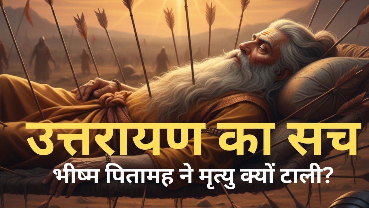 🤔The Secret of Uttarayan? 😱भीष्म पितामह ने मृत्यु को क्यों रोका? | #mahabharat #uttarayan 