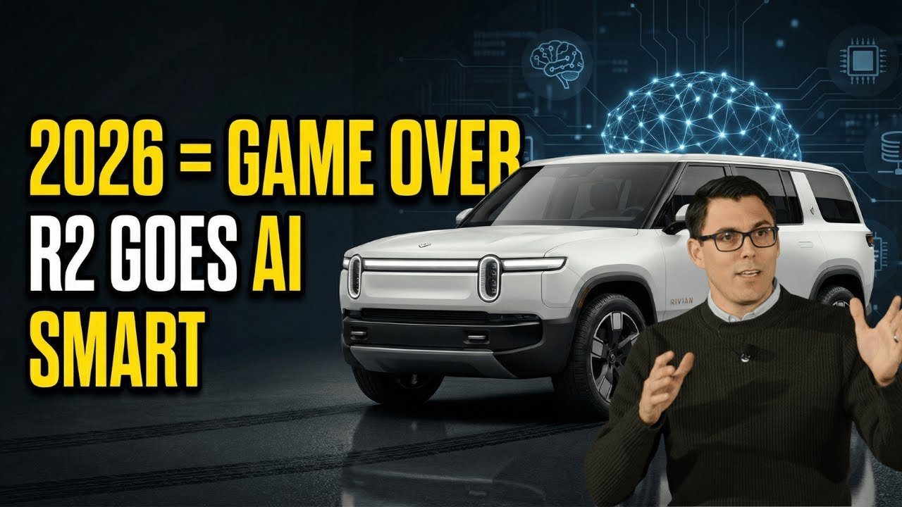 Эволюция программного обеспечения Rivian R2 — это безумие: ИИ, вождение без рук и автономия к 202...