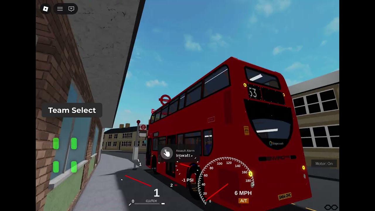 Full Double Visual - 53 ~ Plumstead ~ LambethNorth(Called Charlton Village) - Woolwich Crash