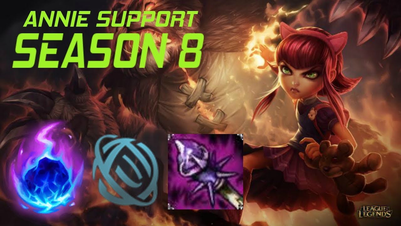 ANNIE MAIN SUPPORT guide | Season 8 | Patch 8.3 | League of Legends