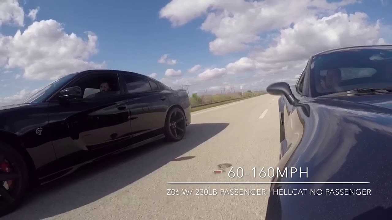 Hellcat vs C6 Z06