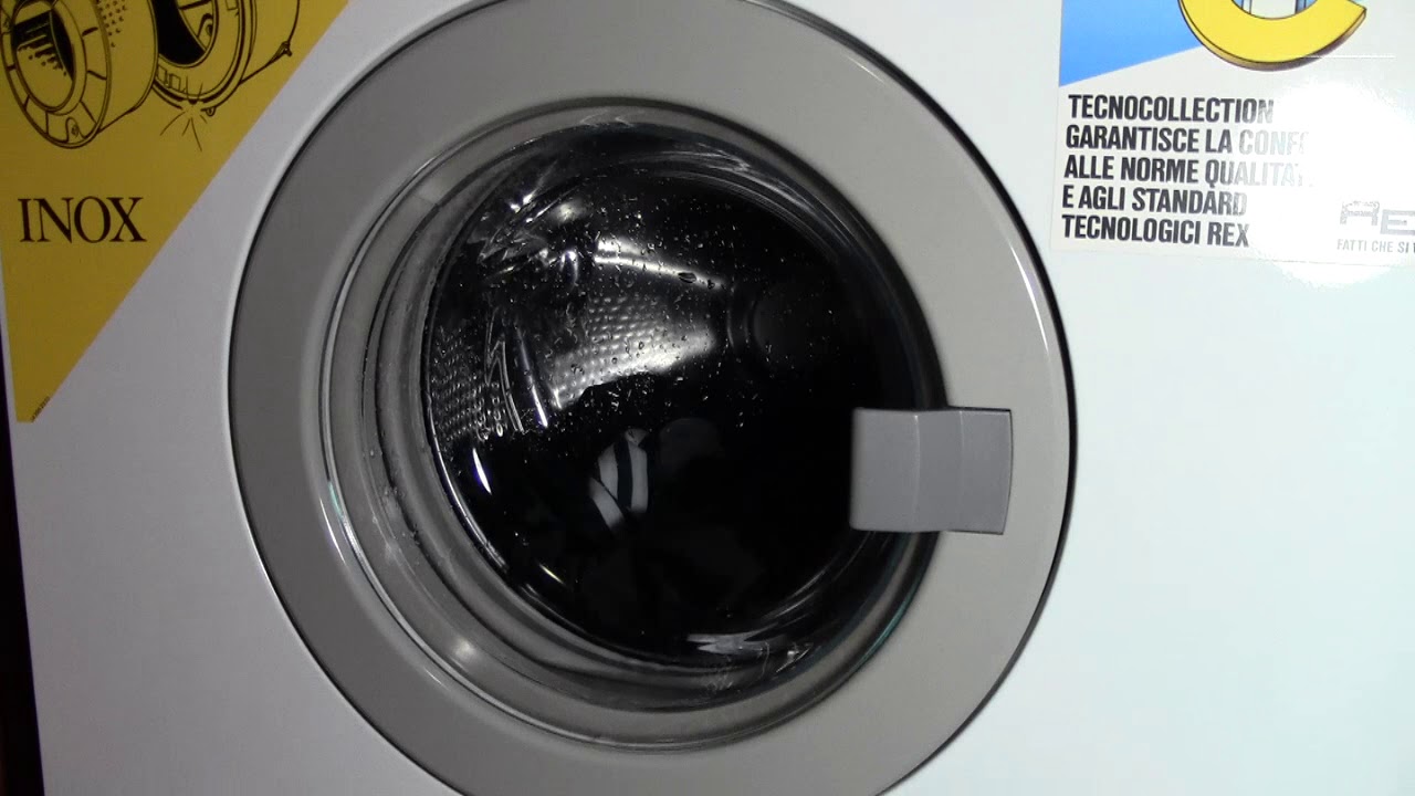 Lavatrice Rex RC 5221 LX - parte 4 - Ammorbidente e centrifuga breve