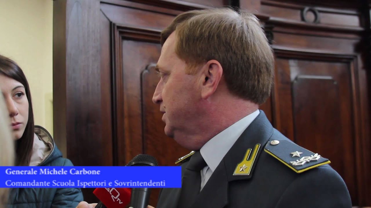 Cerimonia di giuramento degli allievi della Guardia di Finanza, la presentazione