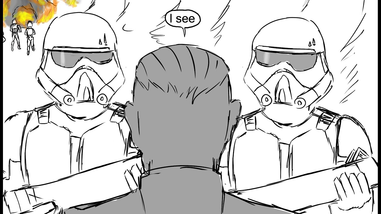 How Tech survived according to my dream (storyboard)