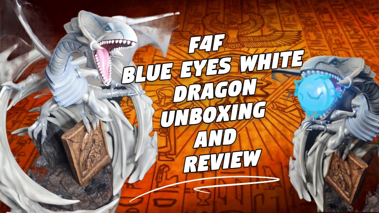 Blue Eyes White Dragon Exclusive Edition - Yugioh - First 4 Figures Unboxing