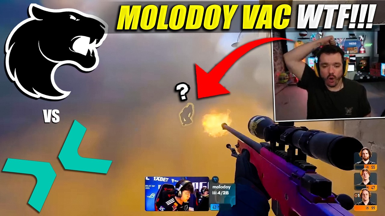 MOLODOY IMPRESSIONOU com VAC SHOT!!😱 FURIA x PARIVISION - MELHORES MOMENTOS | PGL Cluj-Napoca 2026