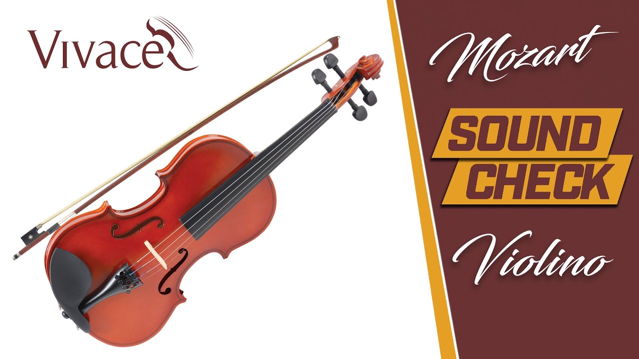 SOUND CHECK - Violino Vivace modelo Mozart.