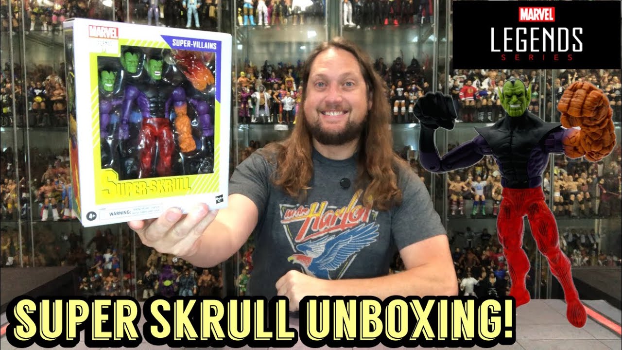 Super Skrull Marvel Legends Unboxing & Review!