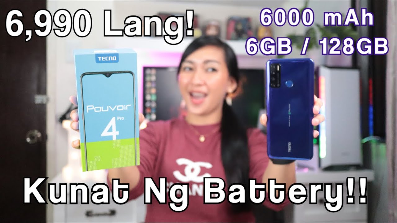 TECNO POUVOIR 4 PRO : SOBRANG KUNAT NG BATTERY!! (NEW BATTERY KING)