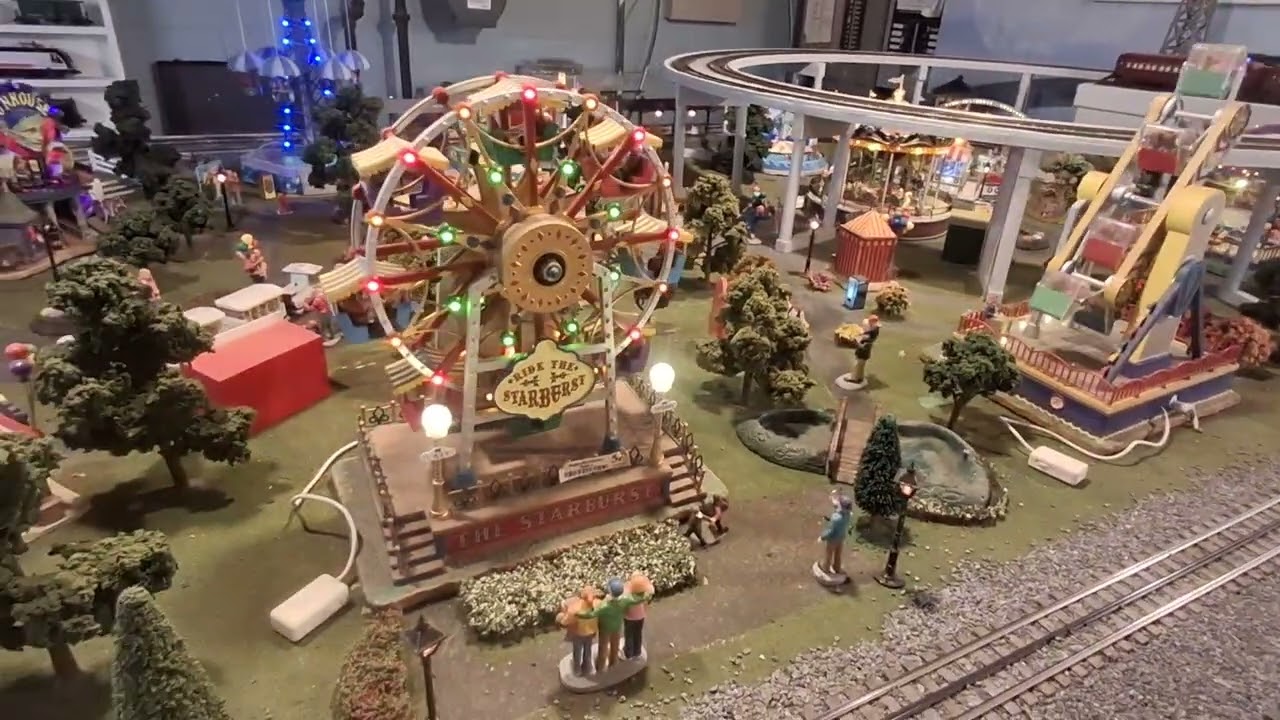 My fathers O & S gage layout american flyer and lionel 2