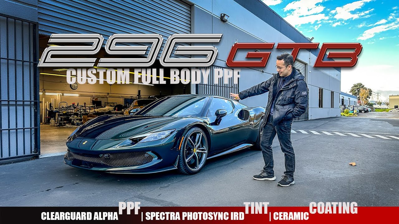 NEW Ferrari 296 GTB (Verde Zeltweg) | FULL BODY PPF, World's Best Tint, & Ceramic Coating