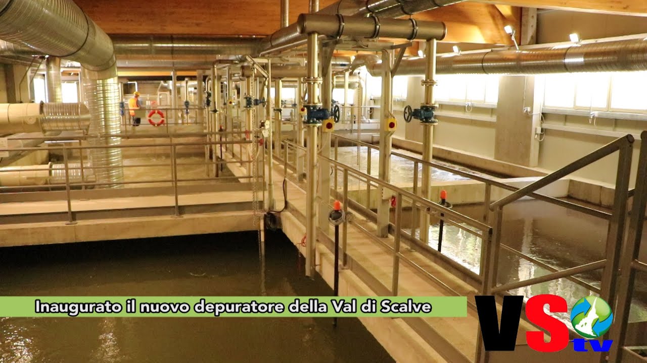 Inaugurato il nuovo depuratore della Val di Scalve