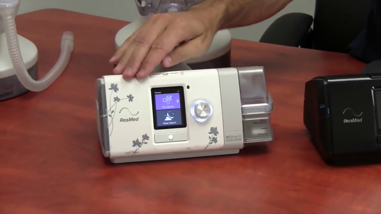 ResMed AirSense 10 AutoSet CPAP Machine Features and Tutorial