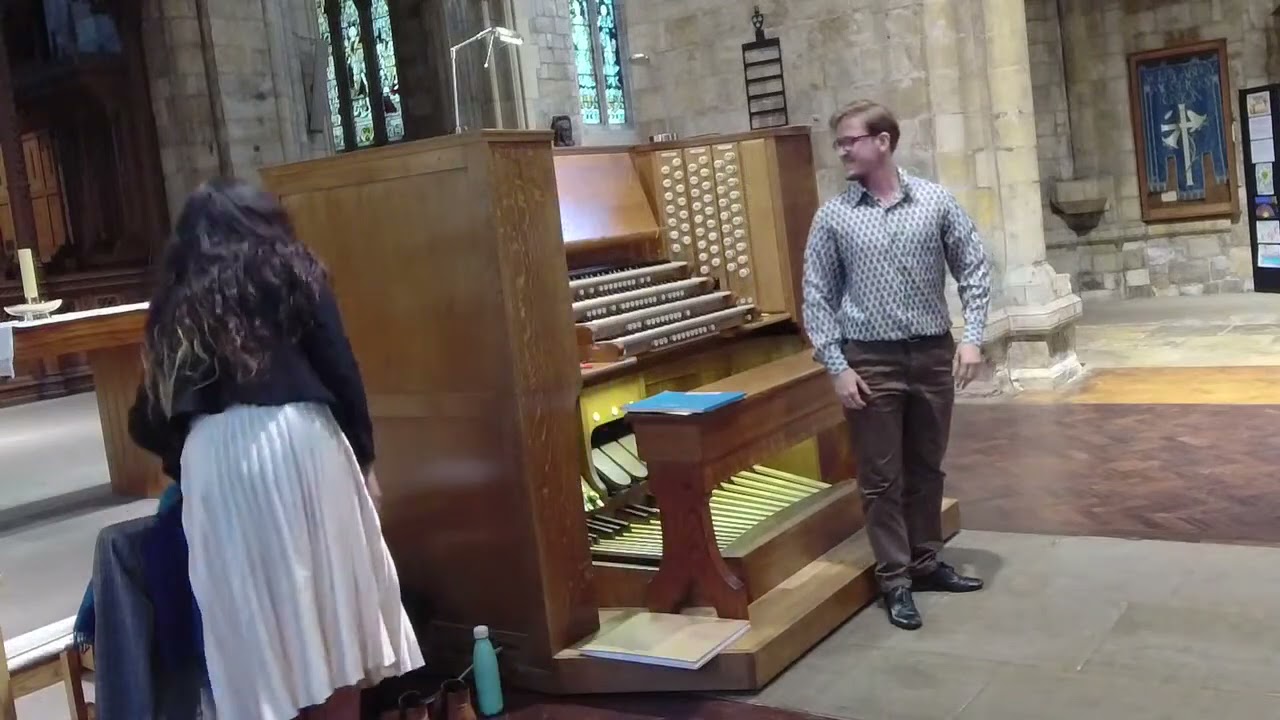 Recital at Selby Abbey recorded LIVE