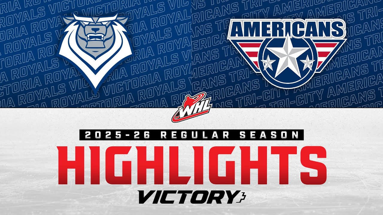 Victoria Royals kontra Tri-City Americans 24.10 | Najważniejsze momenty WHL 2025-26